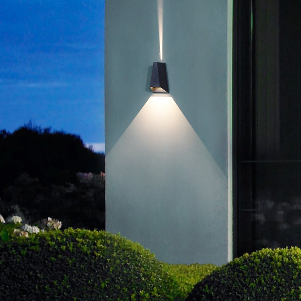 Up and Dwon Lighting LED Waterproof Black Creative Modern Porch Lights | Kalsten