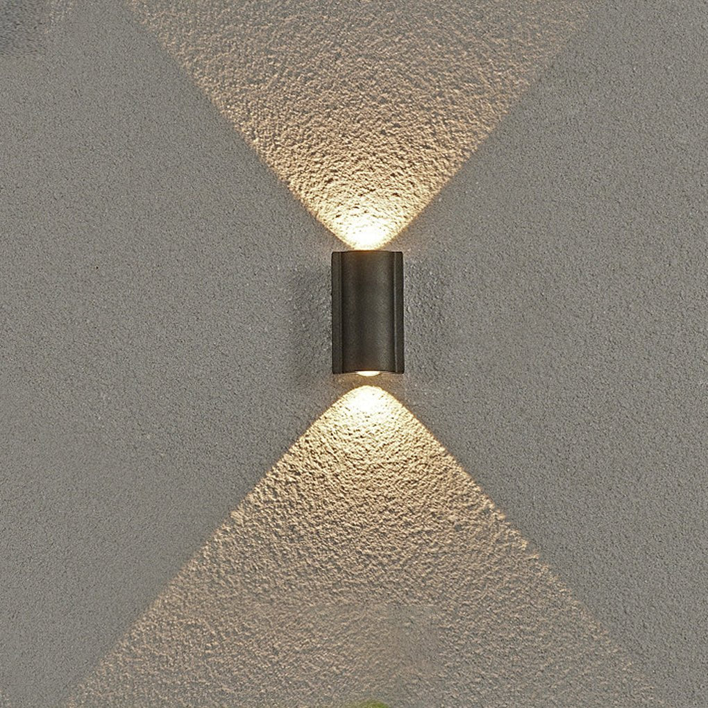Creative Wave Arc Design Up and Down Lights LED Outdoor Wall Lights Wall Sconces Waterproof | Kalsten