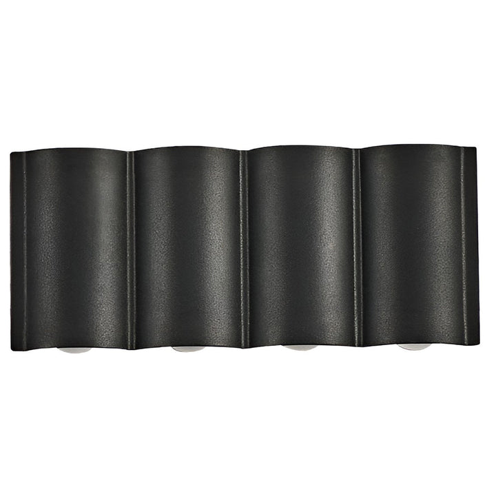 Creative Wave Arc Design Up and Down Lights LED Outdoor Wall Lights Wall Sconces Waterproof | Kalsten