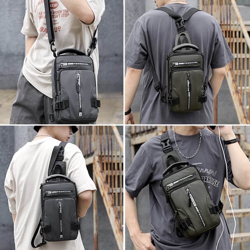 CityTrek Bag - Stylish Waterproof Oxford Crossbody Kalsten