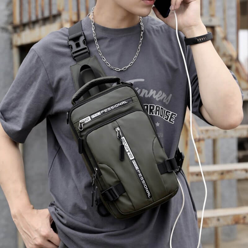 CityTrek Bag - Stylish Waterproof Oxford Crossbody Kalsten