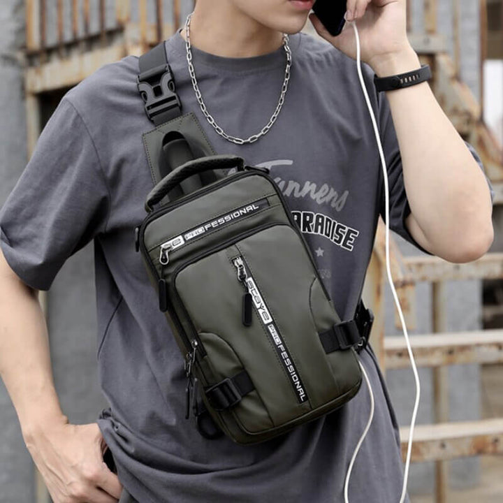 CityTrek Bag - Stylish Waterproof Oxford Crossbody Kalsten