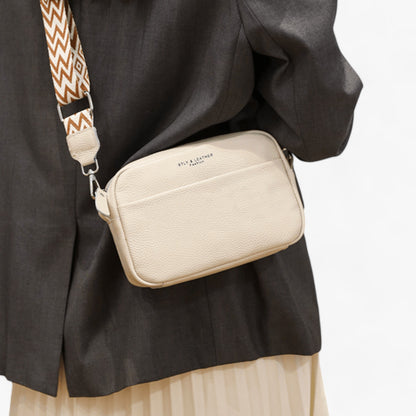 Skanto | Premium Leather Crossover Bag for Women - Elegant, Secure, and Functional Everyday Bag