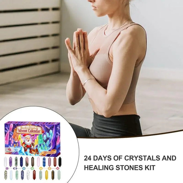 Crystal Advent Calendar 2025 (24 Natural Crystals)