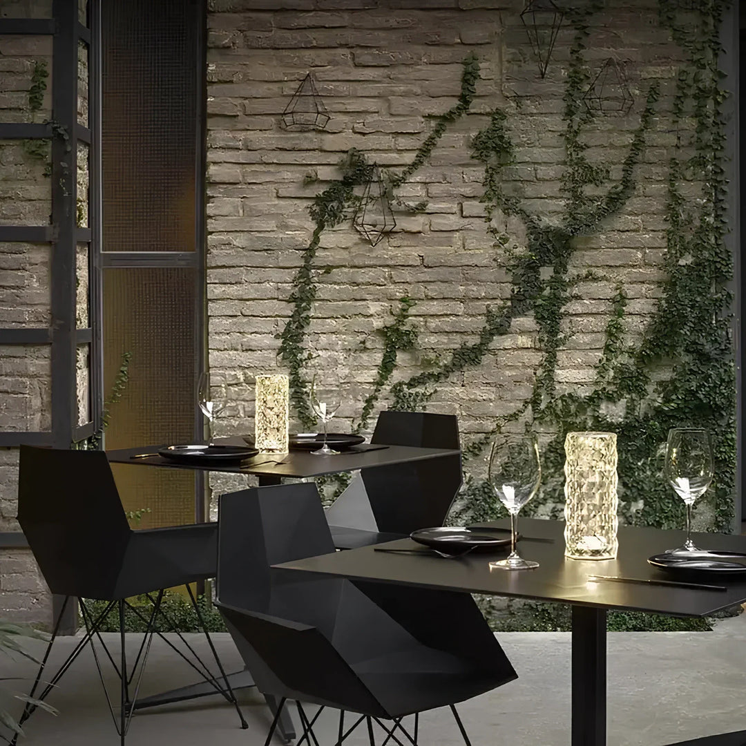 Crystal Table Lamp with Touch Control - Aurora | Kalsten