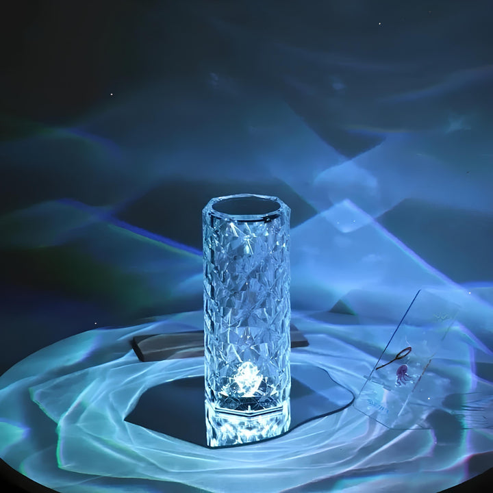 Crystal Table Lamp with Touch Control - Aurora | Kalsten