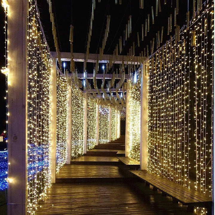Curtain LED Christmas Lights