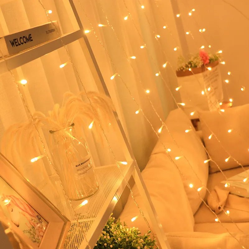 Curtain LED Christmas Lights