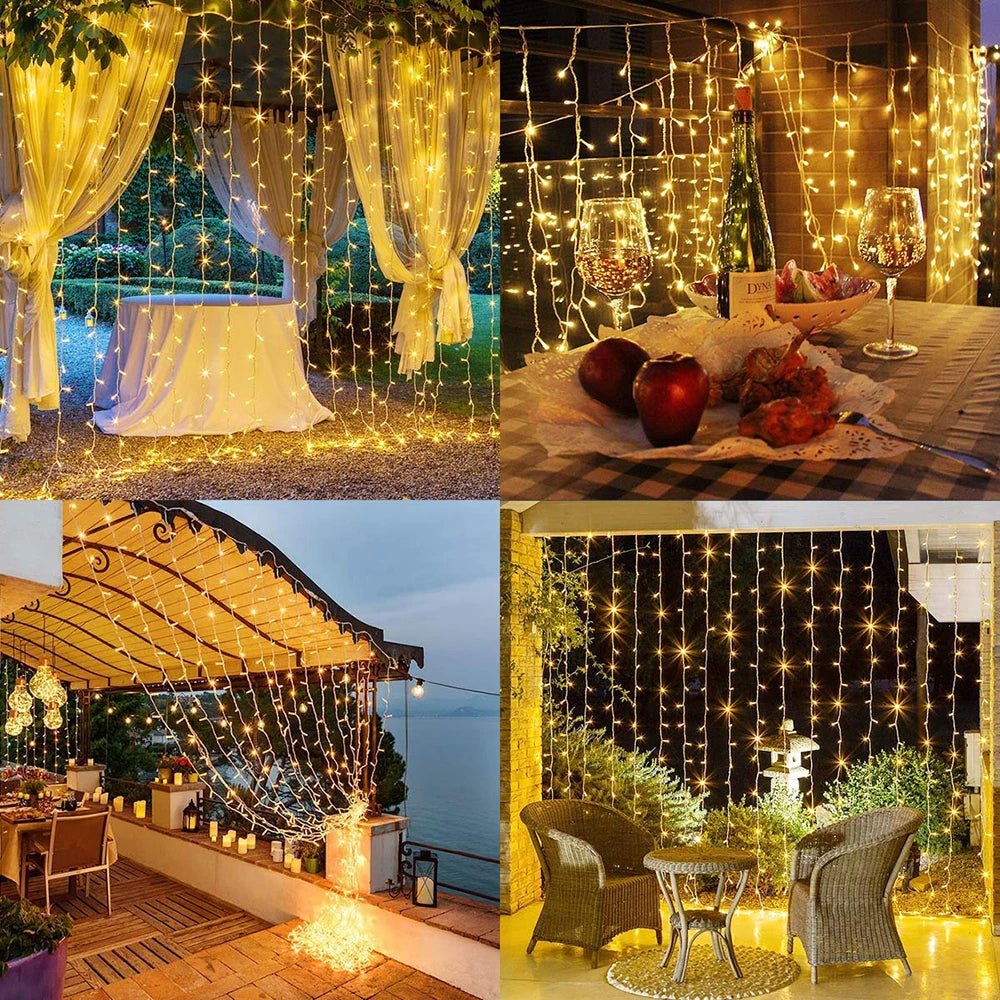 Curtain LED Christmas Lights