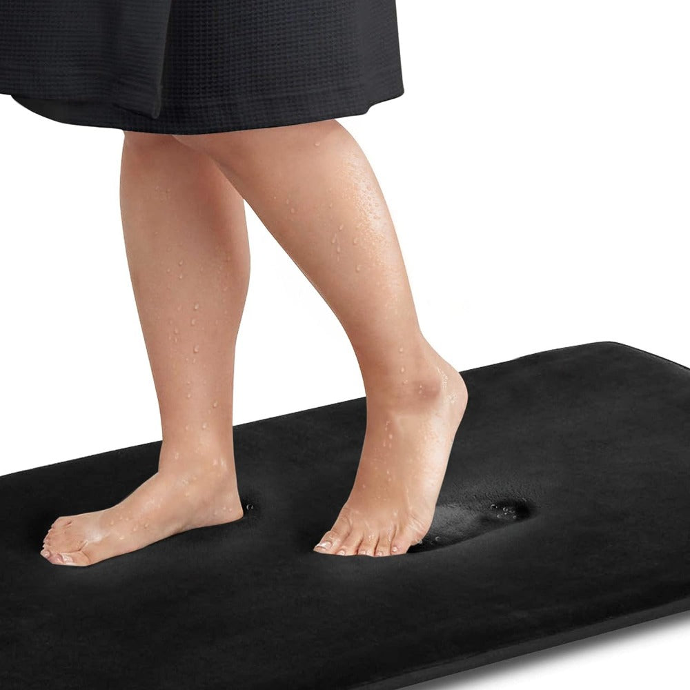 Plush Microfiber Non-Slip Bath Mat Kalsten