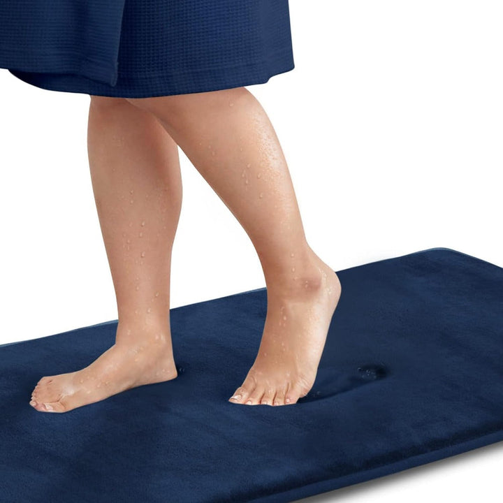 Plush Microfiber Non-Slip Bath Mat Kalsten