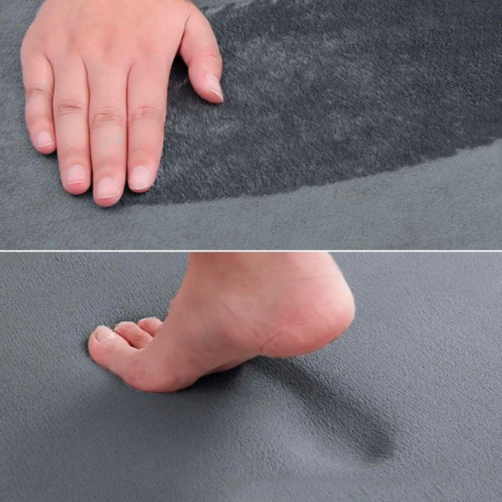 Plush Microfiber Non-Slip Bath Mat Kalsten
