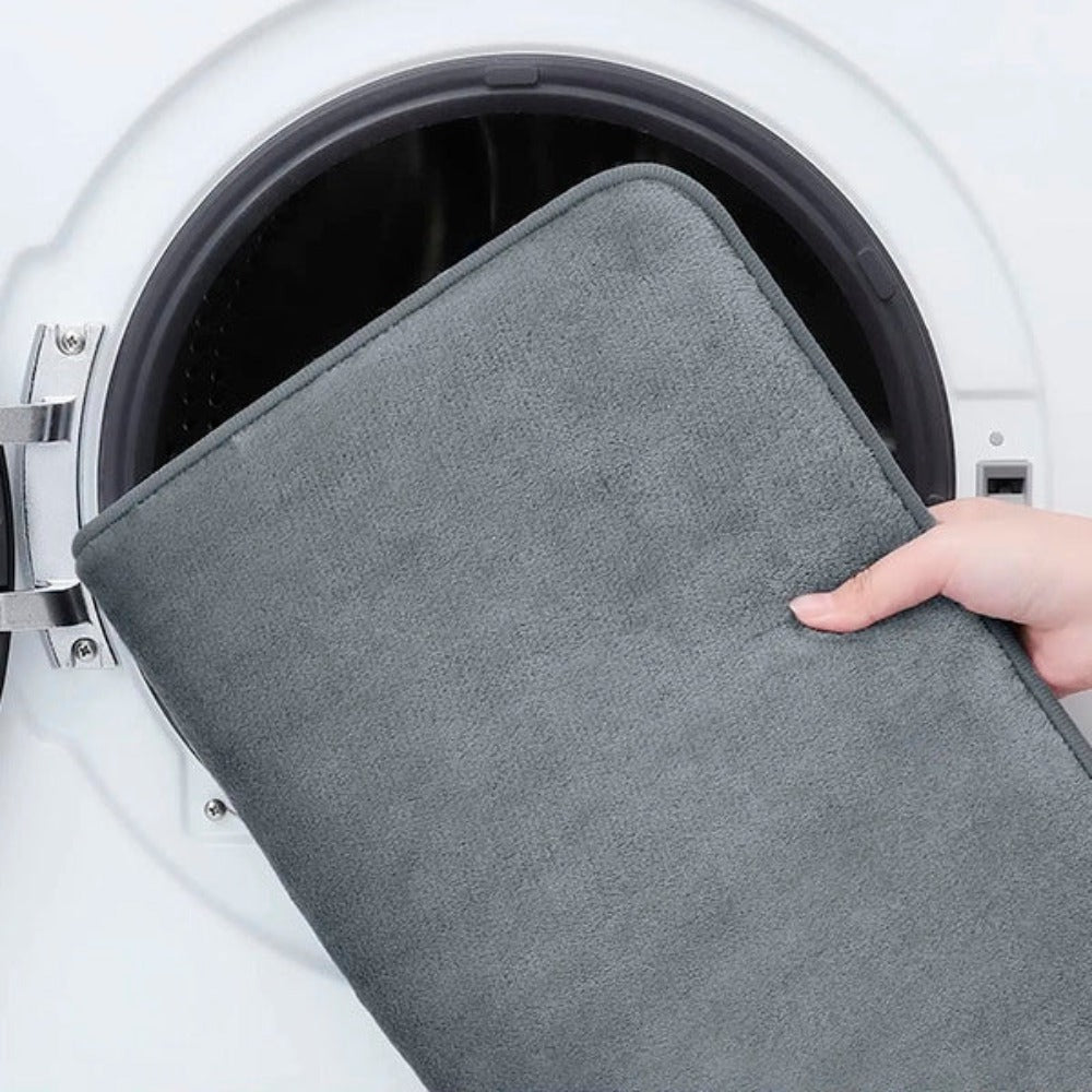 Plush Microfiber Non-Slip Bath Mat Kalsten