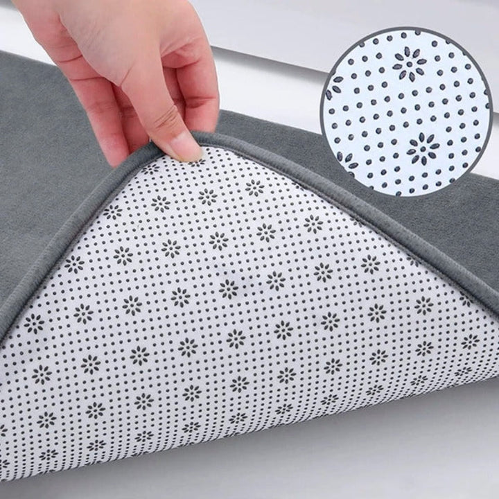 Plush Microfiber Non-Slip Bath Mat Kalsten
