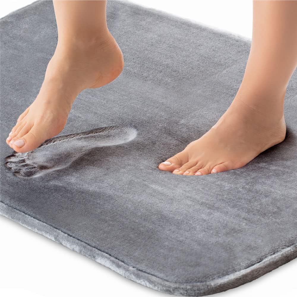 Plush Microfiber Non-Slip Bath Mat Kalsten