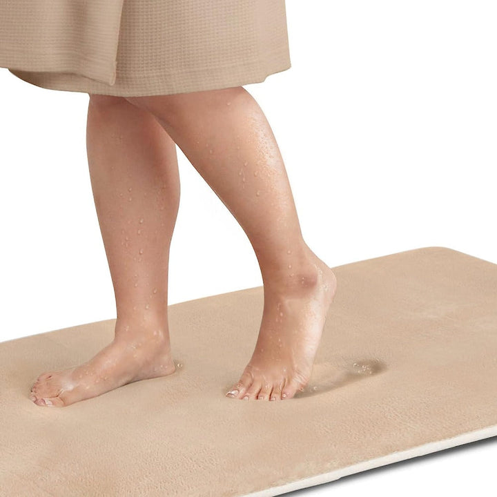 Plush Microfiber Non-Slip Bath Mat Kalsten
