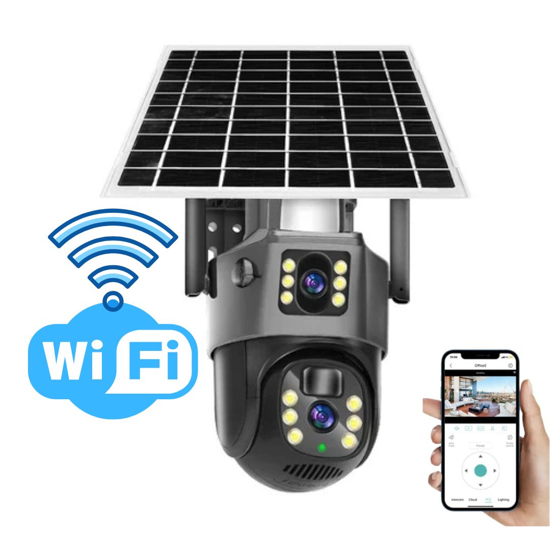 DualGuard Solar 4K – Wireless 4K Security Camera with Solar Panel and 4G | Kalsten