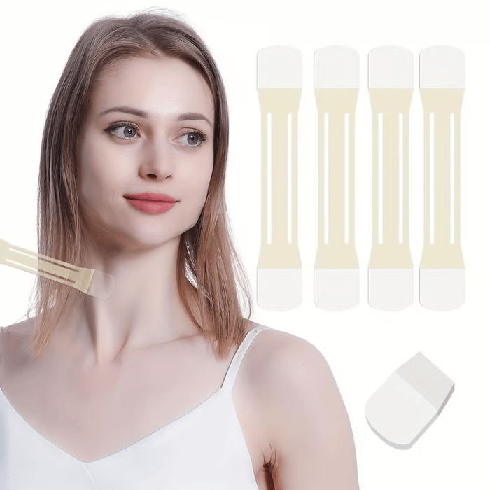 Kalsten | Neck Lifting Tape | Instant Firming & Sculpting Effect | Invisible & Skin-Safe Adhesive
