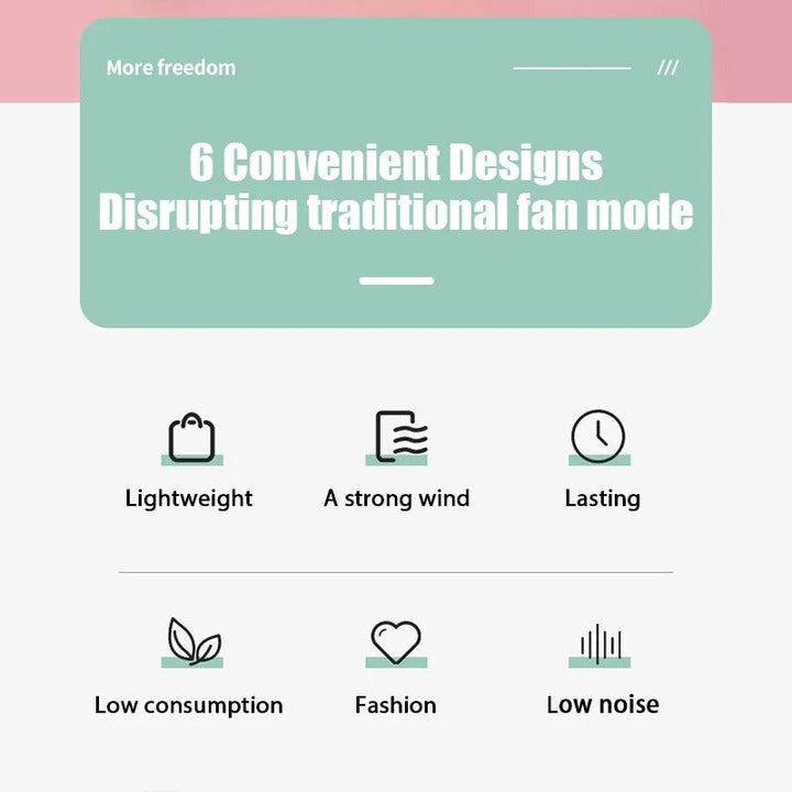 Simple Handheld Fan | Kalsten