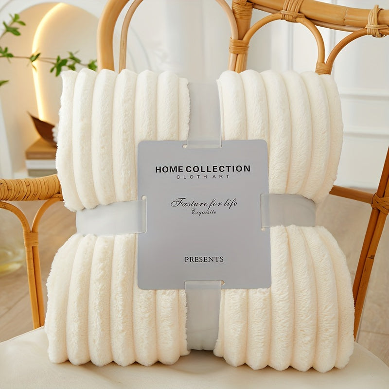Luxury Flannel Polyester Blanket – Ultimate Comfort & Warmth Kalsten