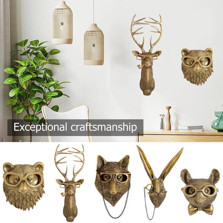 Kalsten | Elegant Animal Head Wall Sculptures