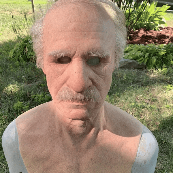 Kalsten | MaskEnigma Holloween Realistic Elderly Disguise
