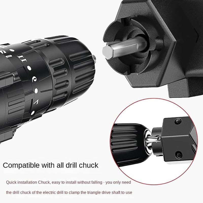 Drill-to-Chainsaw Conversion Attachment – 6 Inch