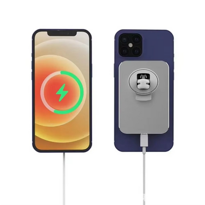 BowLift | 15W Magnetic Wireless Car Charger Mount with Type-C Fast Charging for iPhone 12 and 13 Series