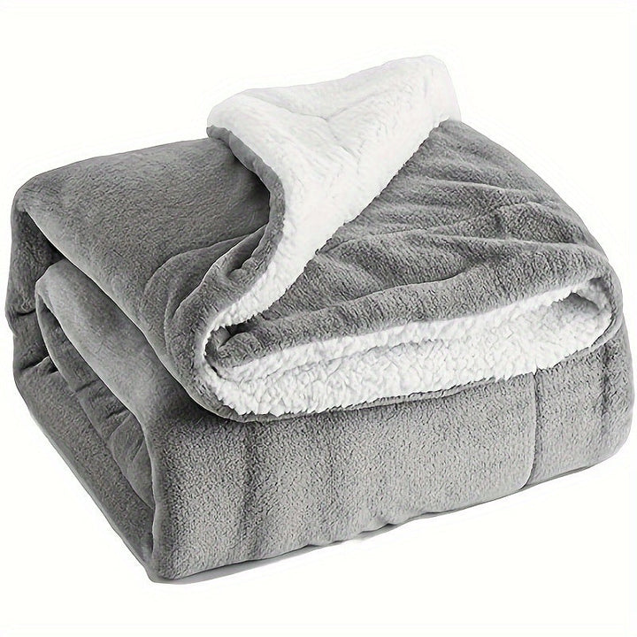 Chic Sherpa Fleece Blanket for Optimal Comfort Kalsten