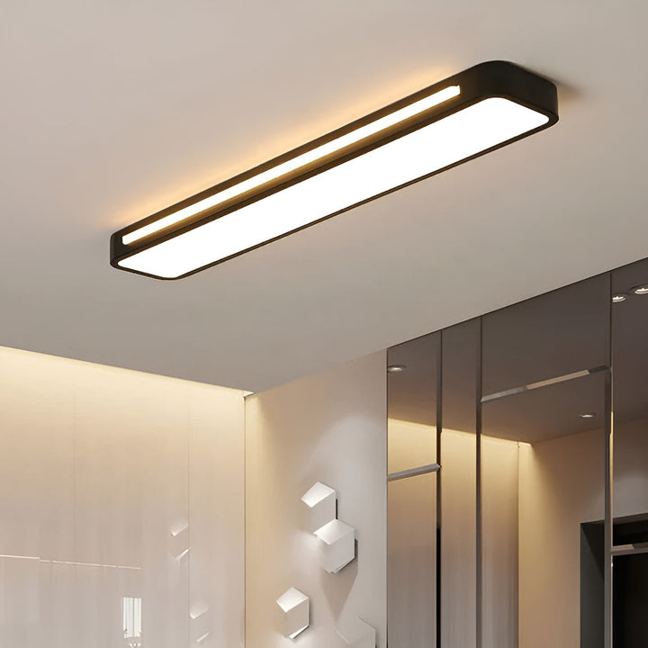 Rectangular Ceiling Light – Clear Lines & Modern Design | Perfect for Living Room and Dining Area | Kalsten