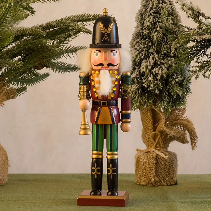 Kalsten | NutcrackerJoy - Wooden Nutcracker Soldier Figure for Timeless Christmas Charm