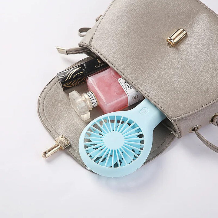Compact USB Mini Fan - Adjustable Speeds, Ultra-Quiet Operation for Home & Office Use | Kalsten