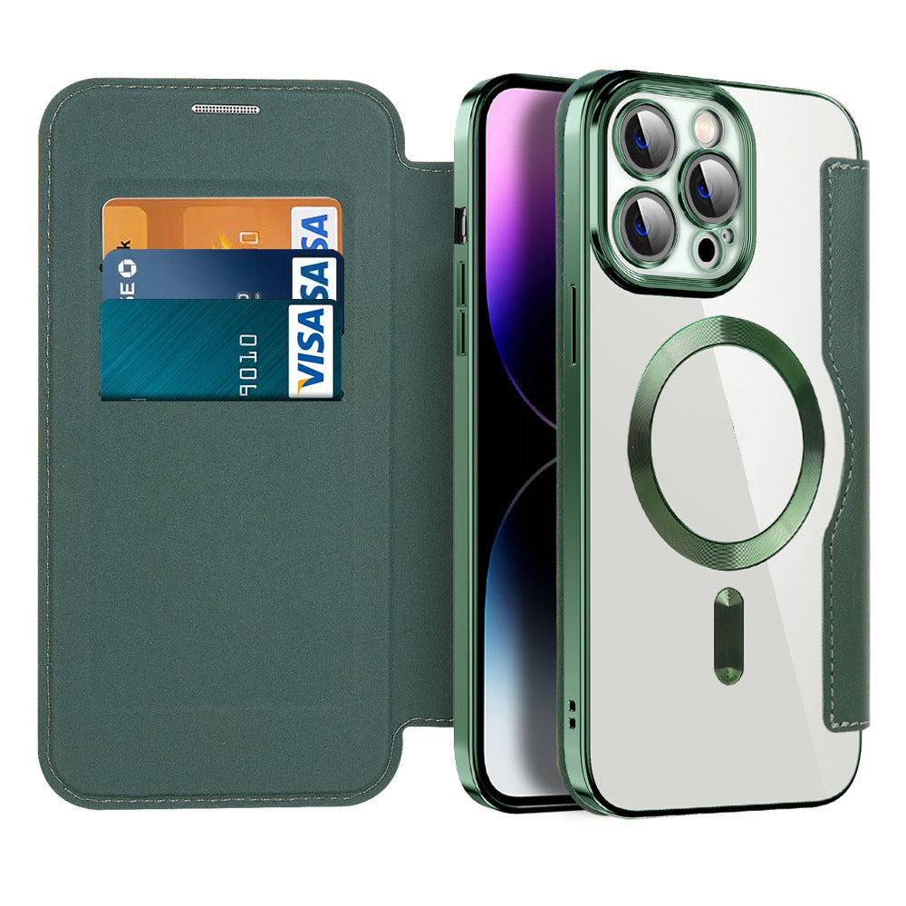 Flip Case with magnetic function for the phone