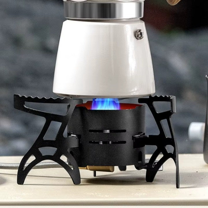 Dual-Core Blue Flame Outdoor Cooking Stove | Kalsten