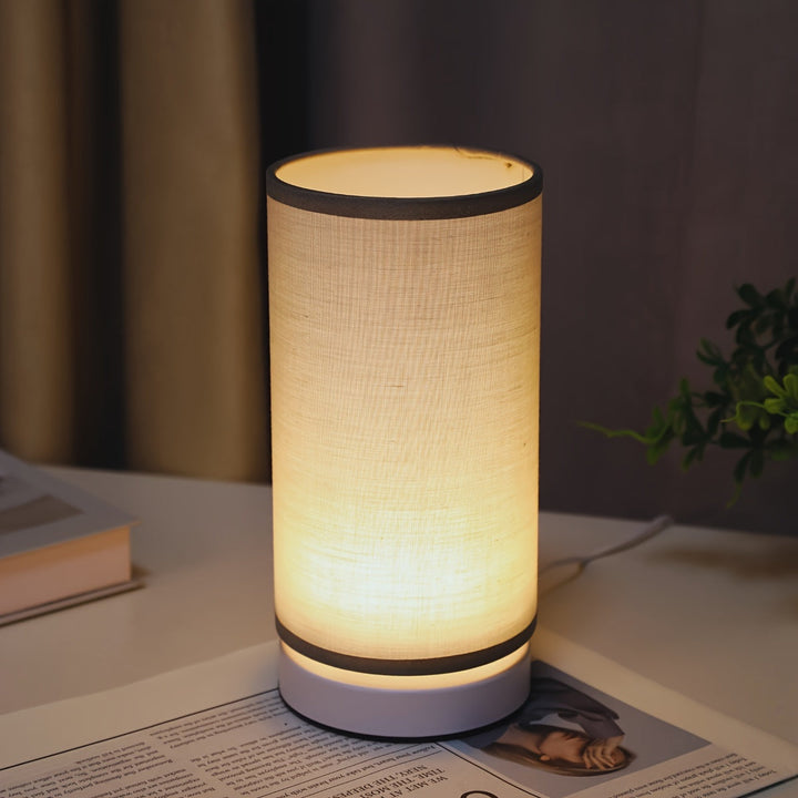 ModernLicht – Illuminated USB Table Lamp in Cylinder Kalsten