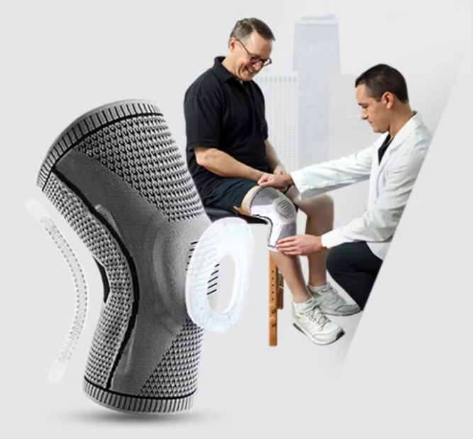 Kalsten | FlexiKnee Compression Brace – Supportive Knee Brace for Pain, Swelling & Stiffness