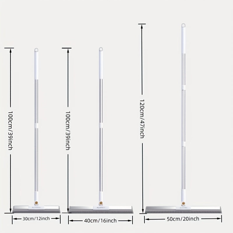 Floor wiper with rubber lip & TPE bristles | Kalsten
