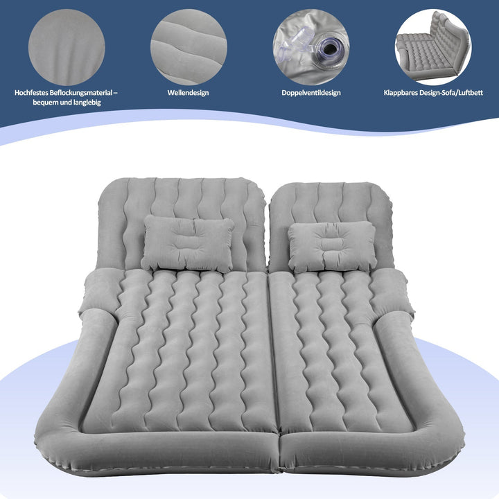Air Bed Car Air Mattress with Pillow | Kalsten