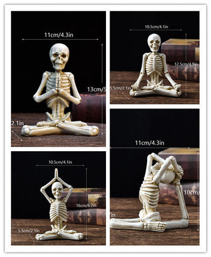 BowLift | Halloween Figurine – Resin Ornament in Vintage White or Black
