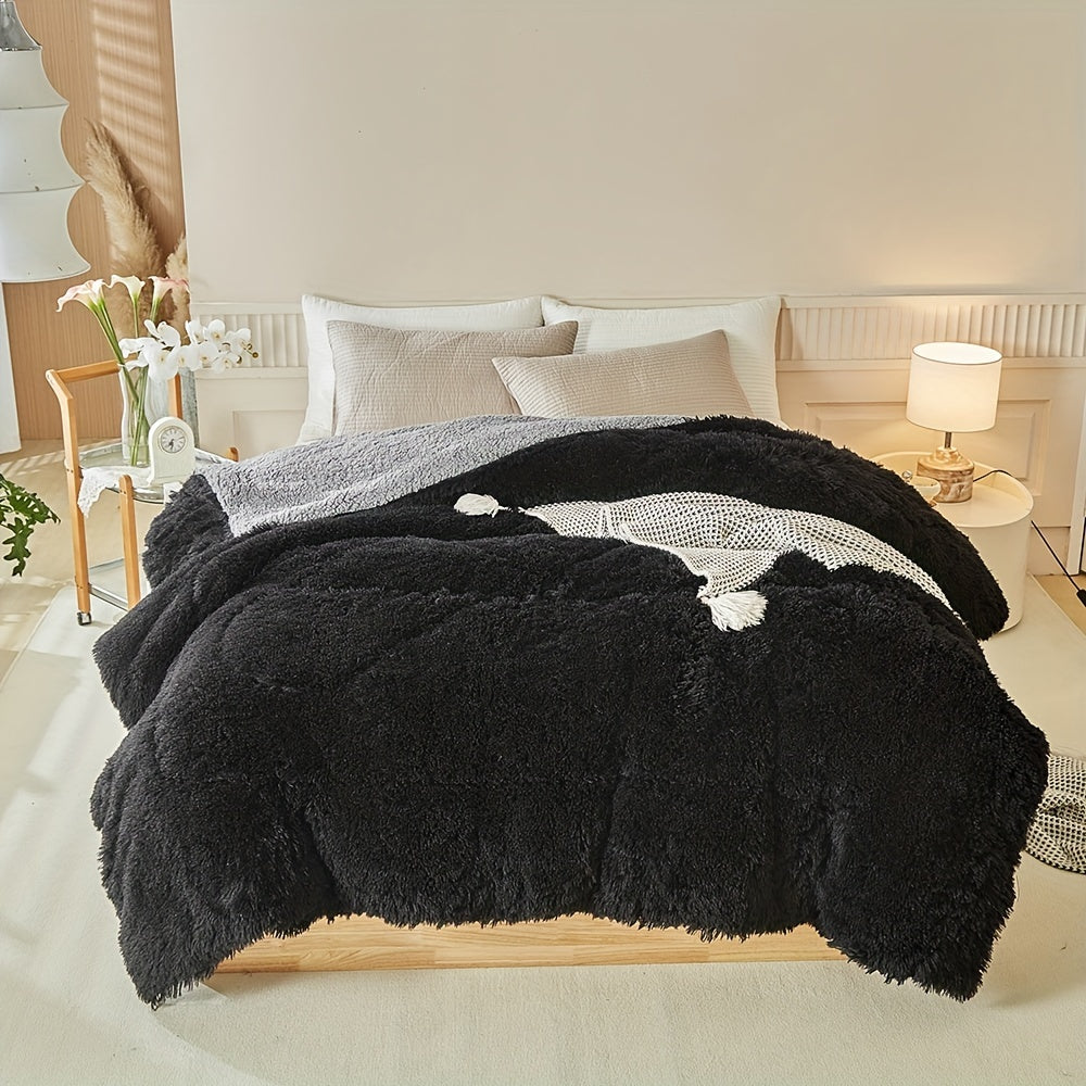 Luxury Thick Lambskin Blanket for Warmth and Elegance Kalsten