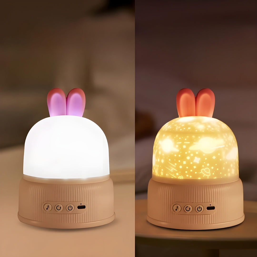 BunnyBeam Light - Casual Cute Rabbit Projector Night Light for Kids | Kalsten