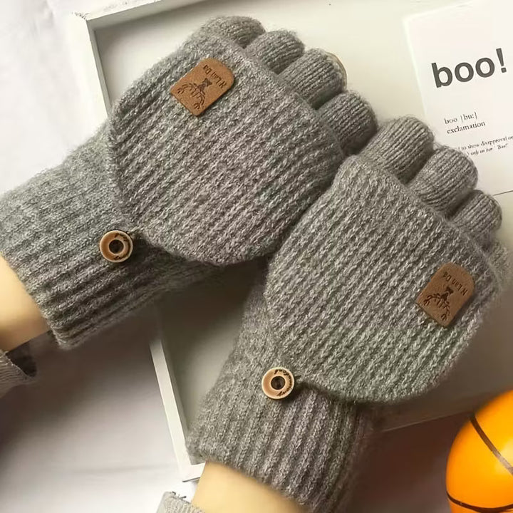 Kalsten | Men's WinterPro Fingerless Gloves – Thick, Warm and Comfortable