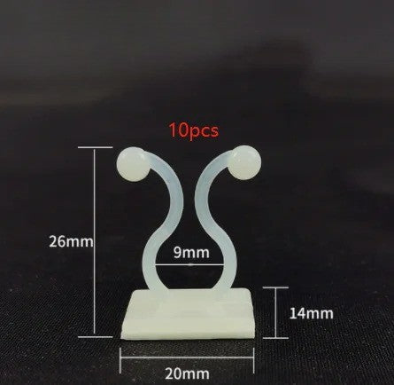 Self-Adhesive Plant Holder Mini Wall Clips | Kalsten