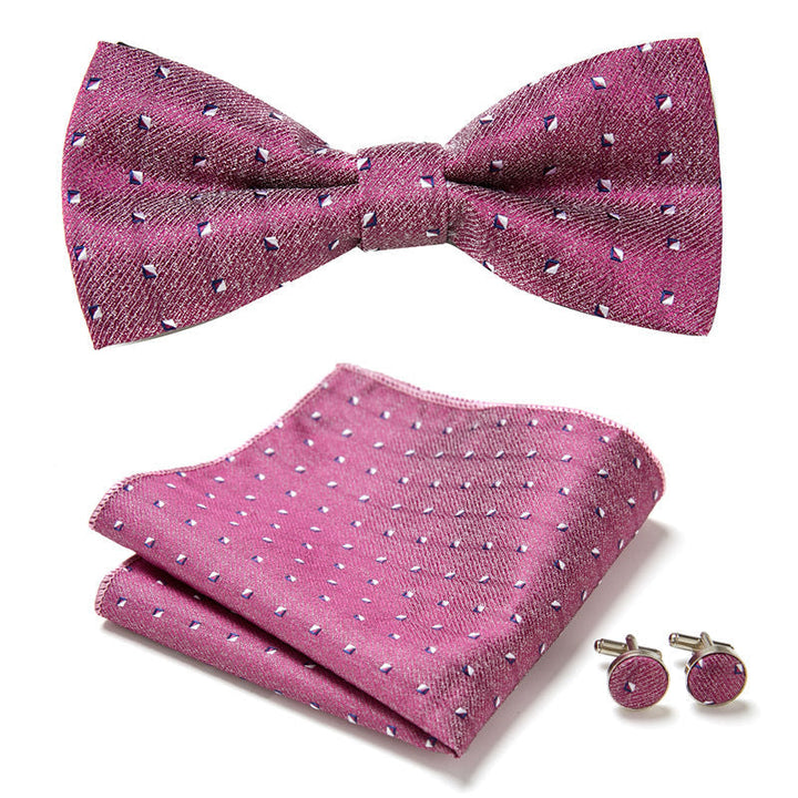 Three-piece set with stylish bow ties Kalsten