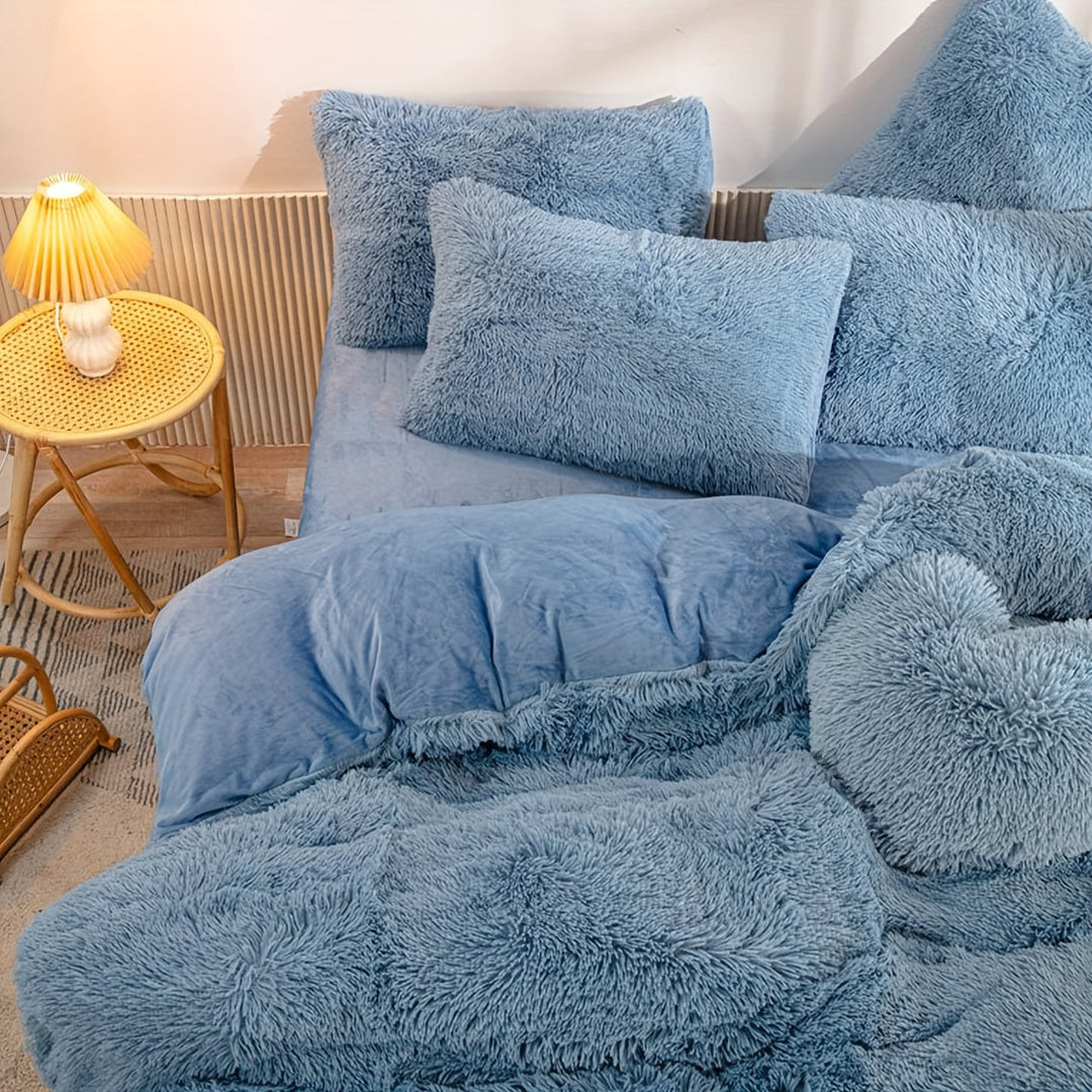 Luxurious Velvet Duvet Cover Set for Ultimate Comfort Kalsten