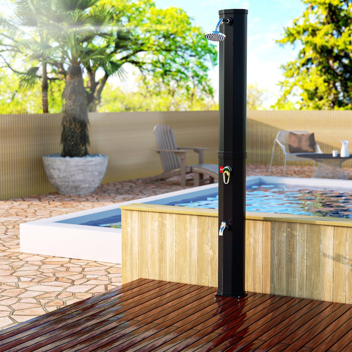 Solar shower 35L garden shower incl. protective cover | Kalsten