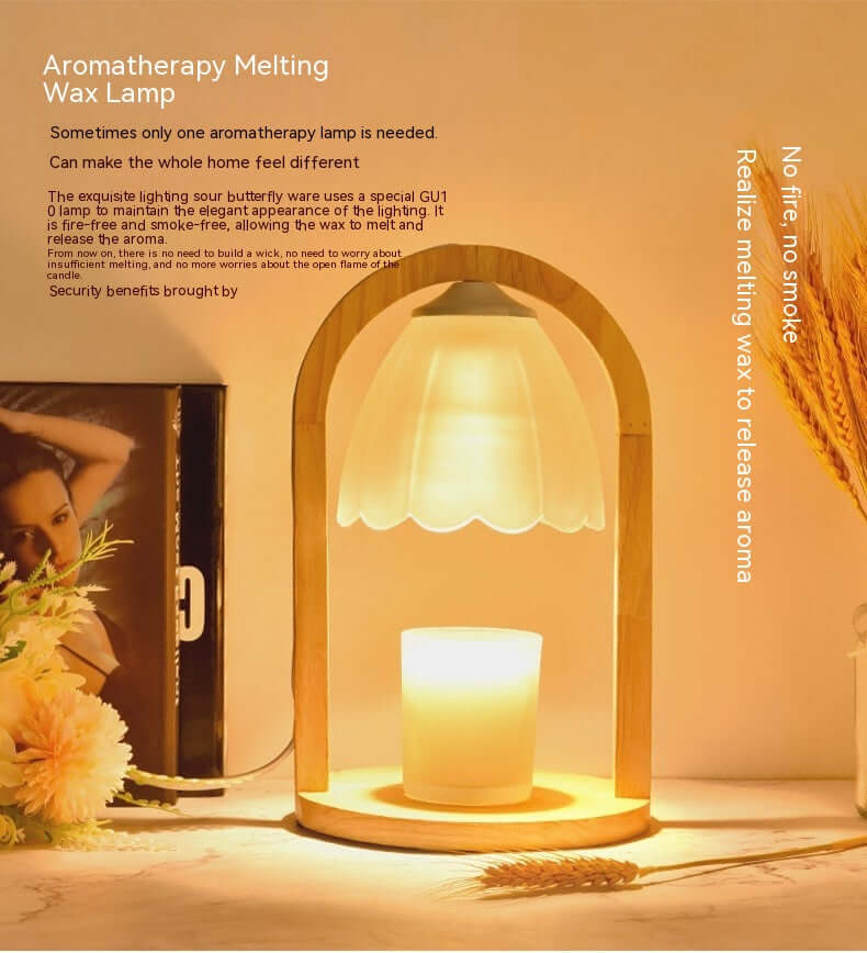 Fragrance Lamp New Chinese Melting Candle Lamp Bedroom Adjustable Light Melting Wax Lamp | Kalsten