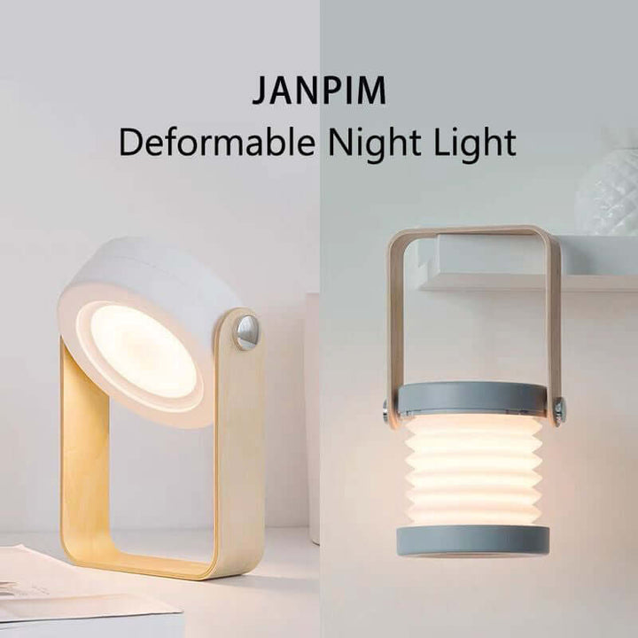 Foldable Touch Dimmable Reading LED Night Light Portable Lantern Lamp USB Rechargeable For Home Decor | Kalsten