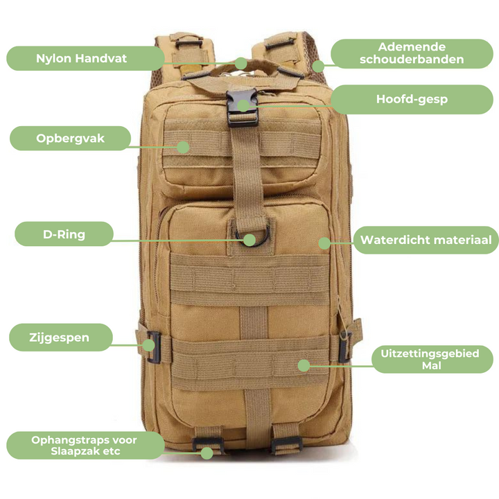 StormGuard Backpack — Trust in dry protection and boundless adventurous spirit | Kalsten