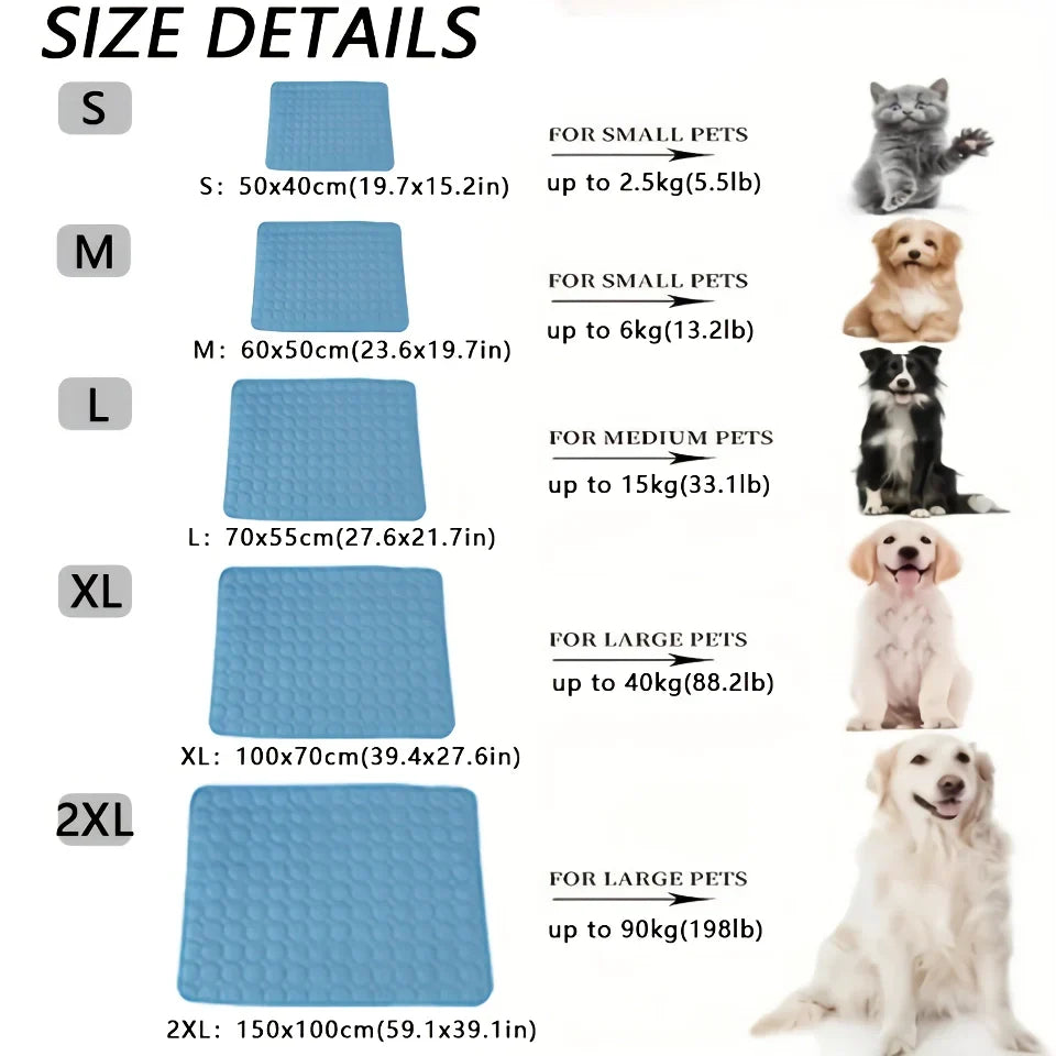 Extra Large Cooling Mat for Pets | Kalsten
